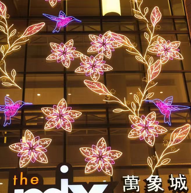 large outdoor light up christmas decorations