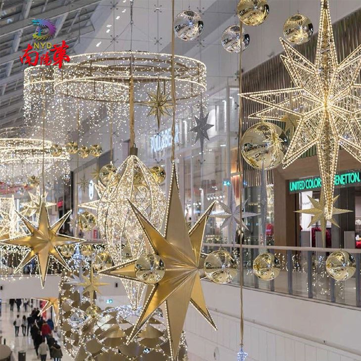 Hanging Christmas Decors For Mall