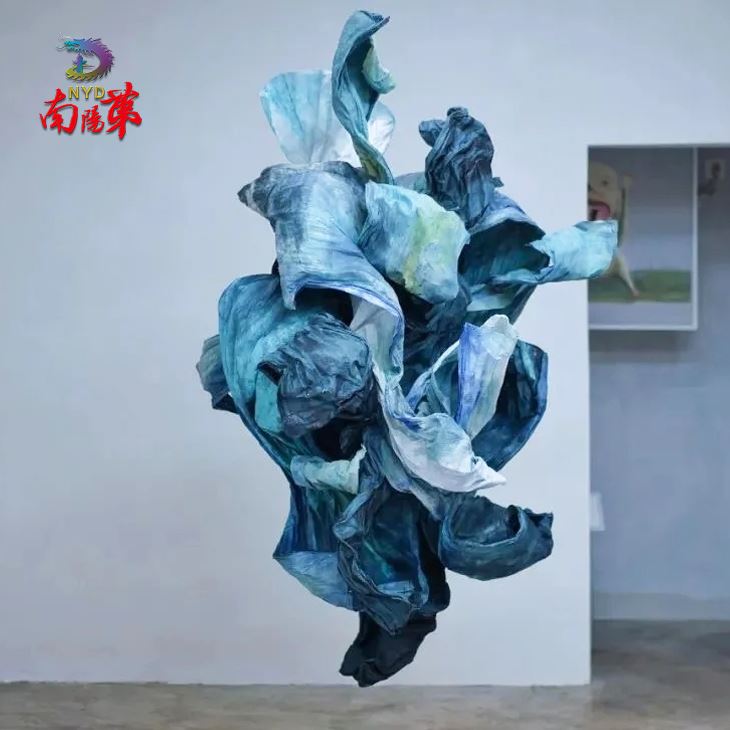 Hanging Indoor Paper Fabric Sculptures