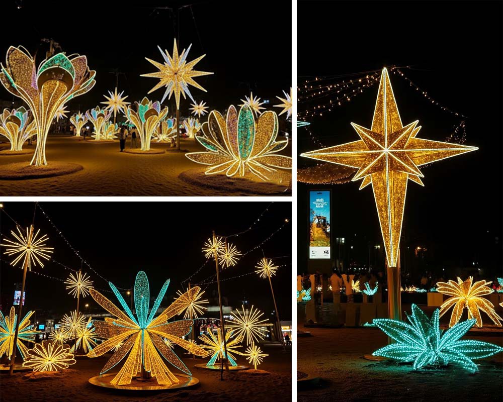 Giant Outdoor Lighted Christmas Ornaments in Stock Giant Outdoor Lighted Christmas Ornaments in Stock