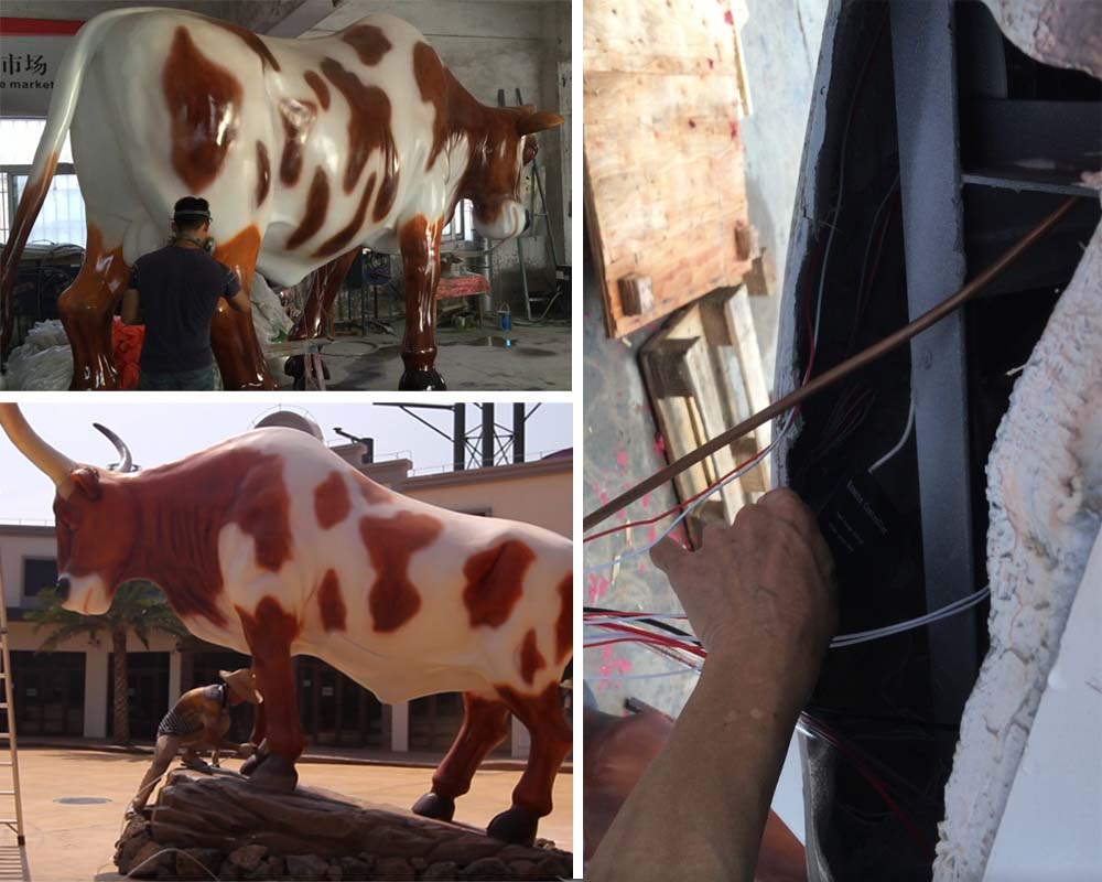 Large Dynamic Bull Sculpture Made in China Large Dynamic Bull Sculpture Made in China