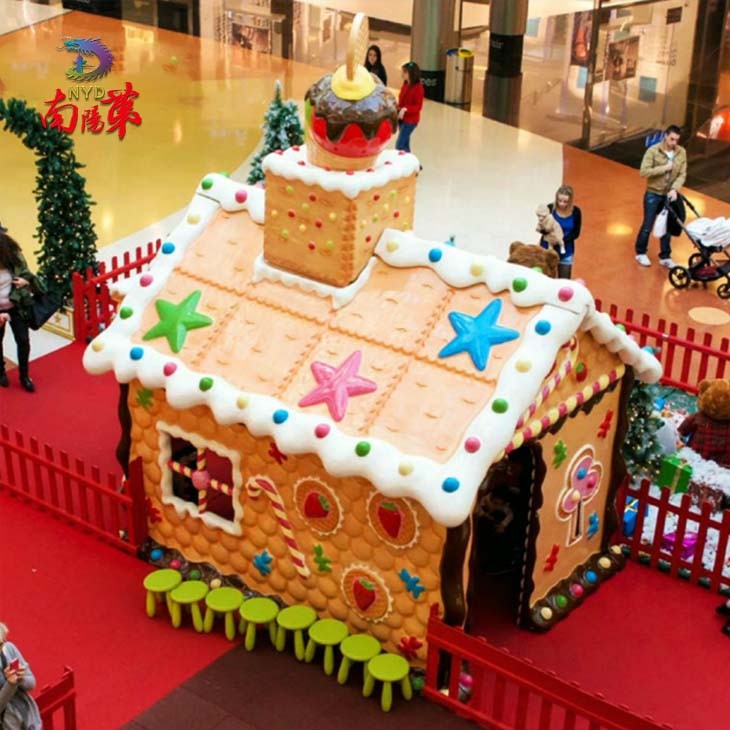 Gingerbread House Outdoor Christmas Decorations